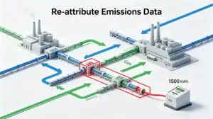  A factory maps energy flow to meter a dedicated line, a freight forwarder's tip.