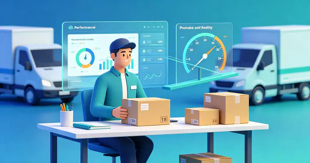 Self-fulfilled seller managing packaging, shipping speed, and delivery performance.