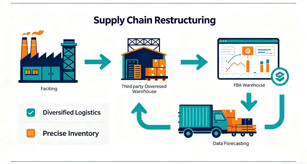 Diversified logistics and data-driveninventory
