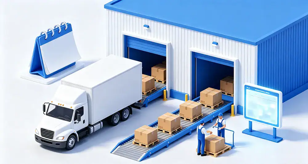 Last-mile delivery and warehouse appointment system.