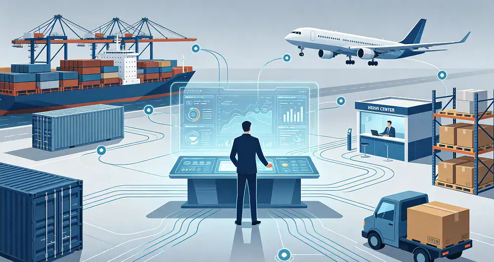 Logistics partner coordinating freight, customs, and warehouse deliveries.
