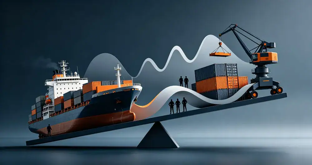 Shipping capacity cycles create volatile freight cost movements