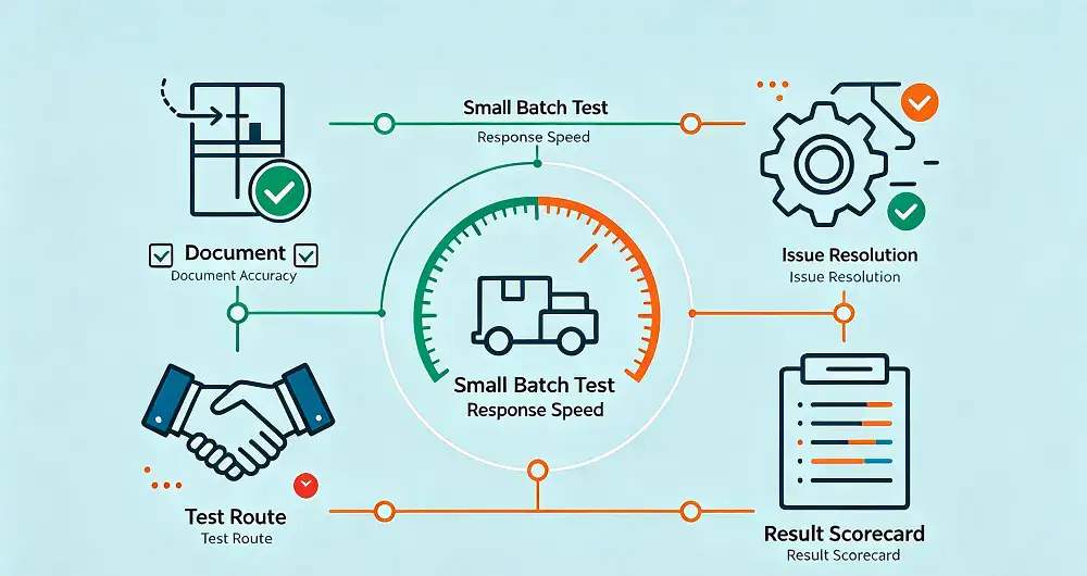 Test forwarders with small batches before scaling.